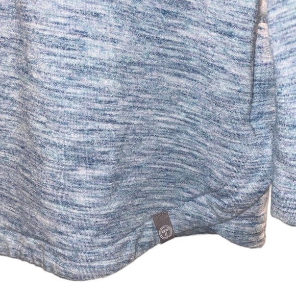 T by Talbots pullover funnel neck drawstring sweater sweatshirt activewear - Picture 4 of 6